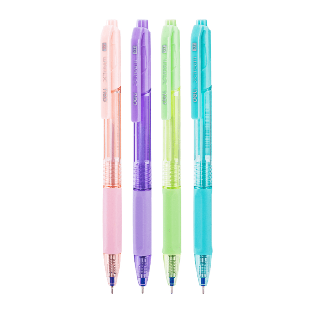 Ручка шариковая автоматическая "Extra", 0.7 мм, ассорти, стерж. синий