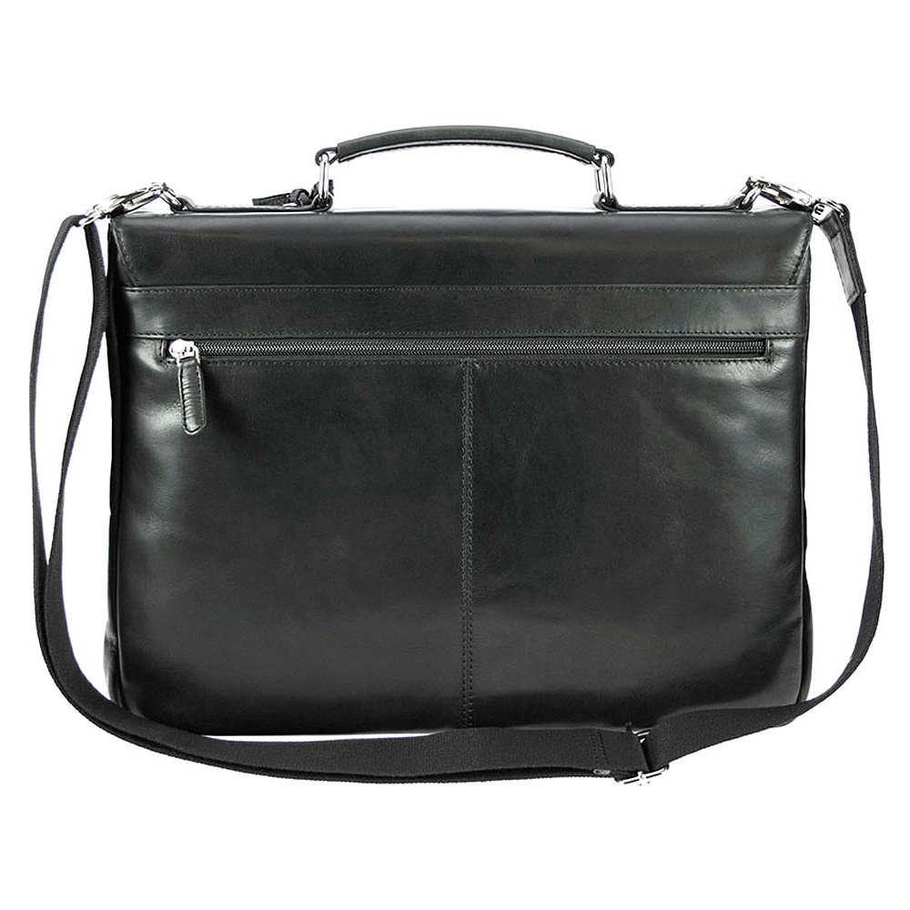Портфель для документов "Romano", кожа, черный - 5