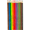 Цветные карандаши "Я-Художник!", 12 шт, шестигранные, 6 неон, 6 металлик  - 4