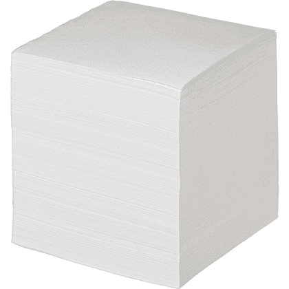 Бумага для заметок "Attache Economy", 90x90x90 мм, белый