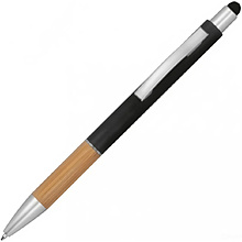 Ручка шариковая автоматическая "Tripoli", коричневый, черный, стерж. синий