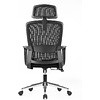 Кресло для руководителя SitZone U-060A, сетка, ткань, черный, - 30% - 3