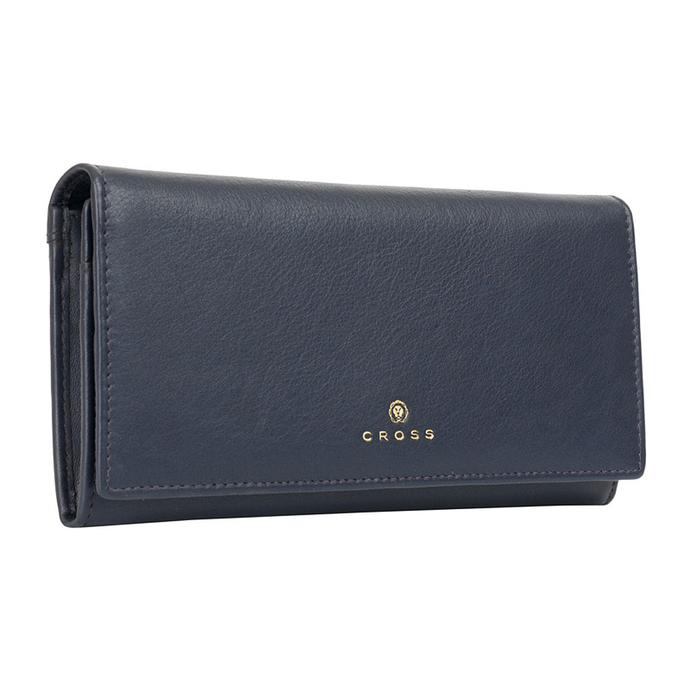 Кошелек "Monaco Navy", кожа, темно-синий - 2