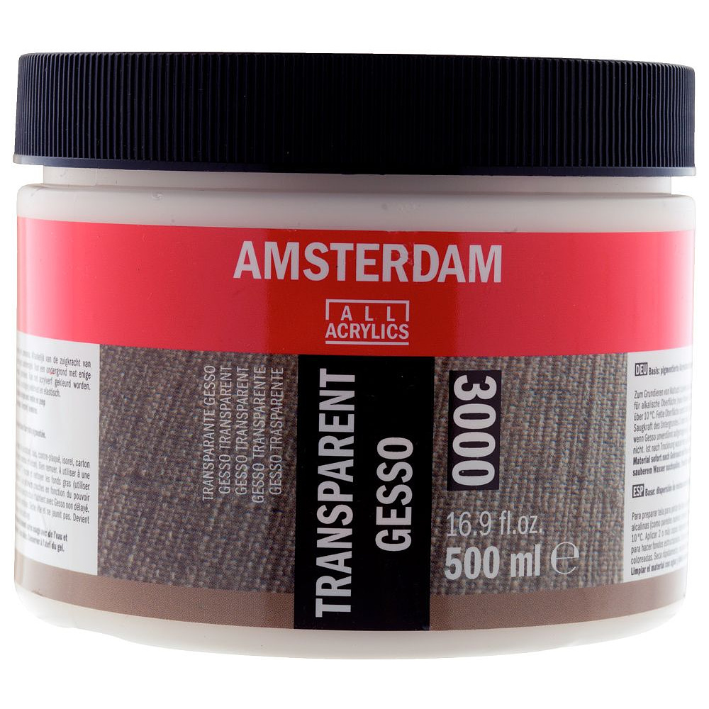 Грунт акриловый "Amsterdam", 500 мл, прозрачный