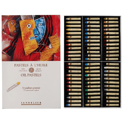 Пастель масляная Sennelier "Universal", 72 цвета