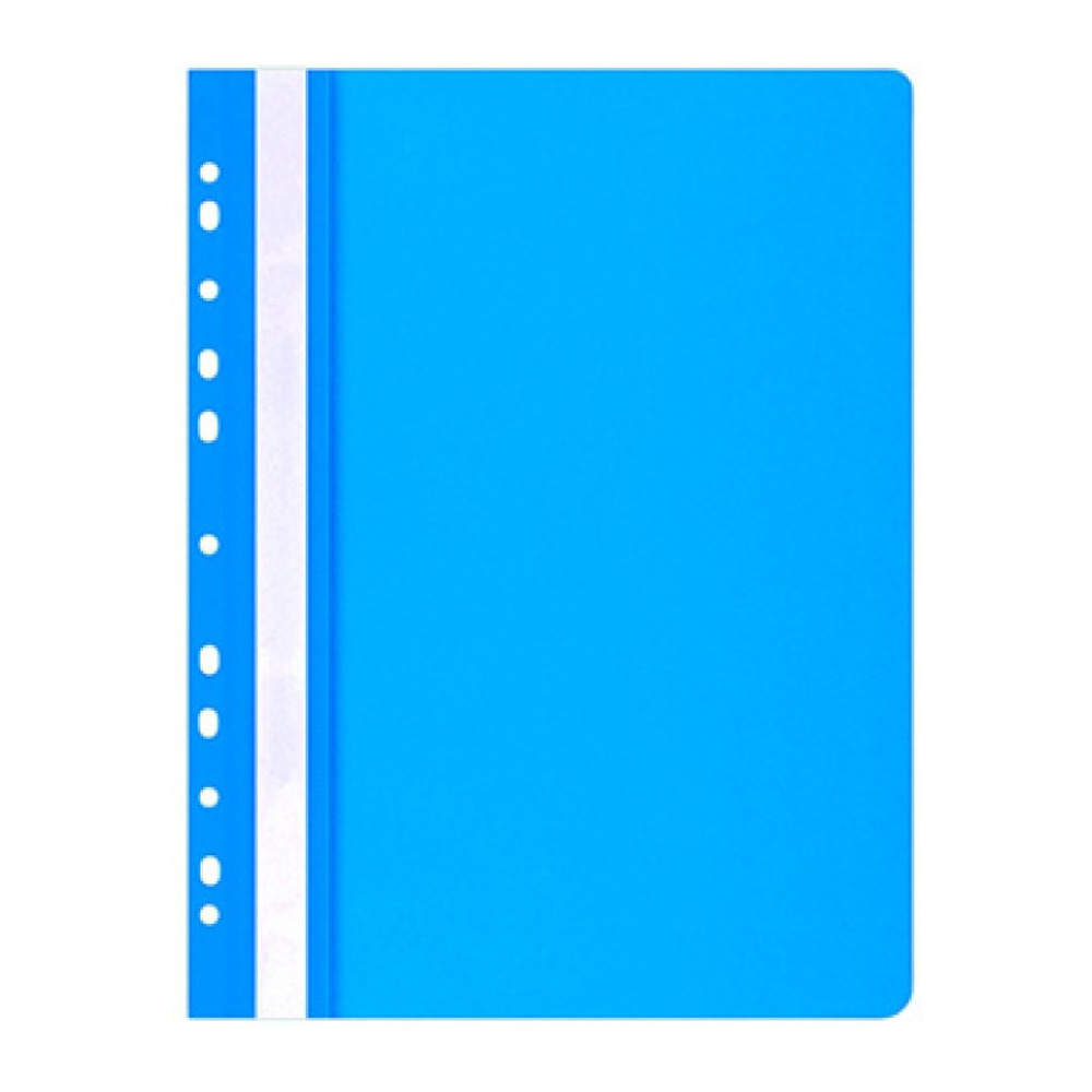 Папка-скоросшиватель с перфорацией "Office Product", А4, синий