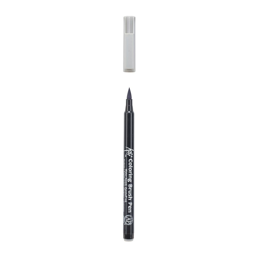 Маркер акварельный "Koi Color Brush", холодный серый - 3