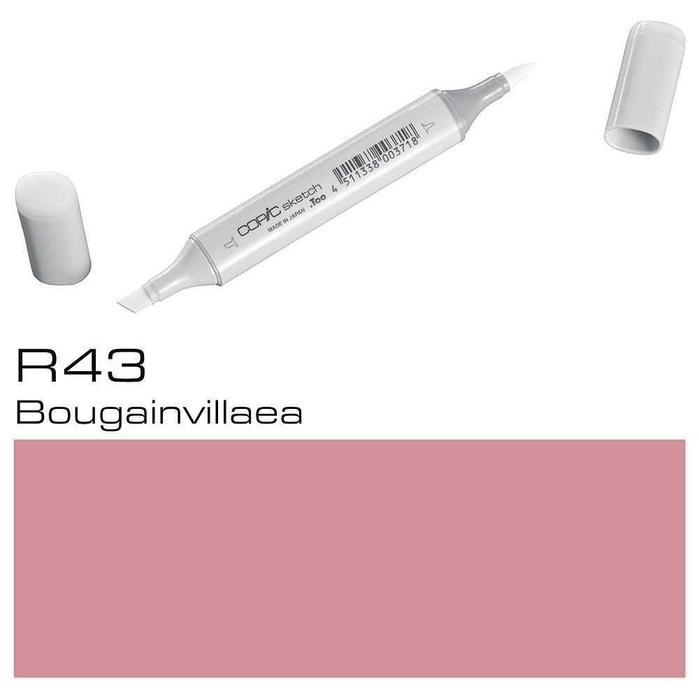 Маркер перманентный "Copic Sketch", R-43 бугенвиль