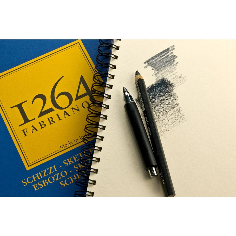 Блок-склейка бумаги для скетчинга "Fabriano. 1264", 29,7х42 см, 90 г/м2, 100 листов - 2
