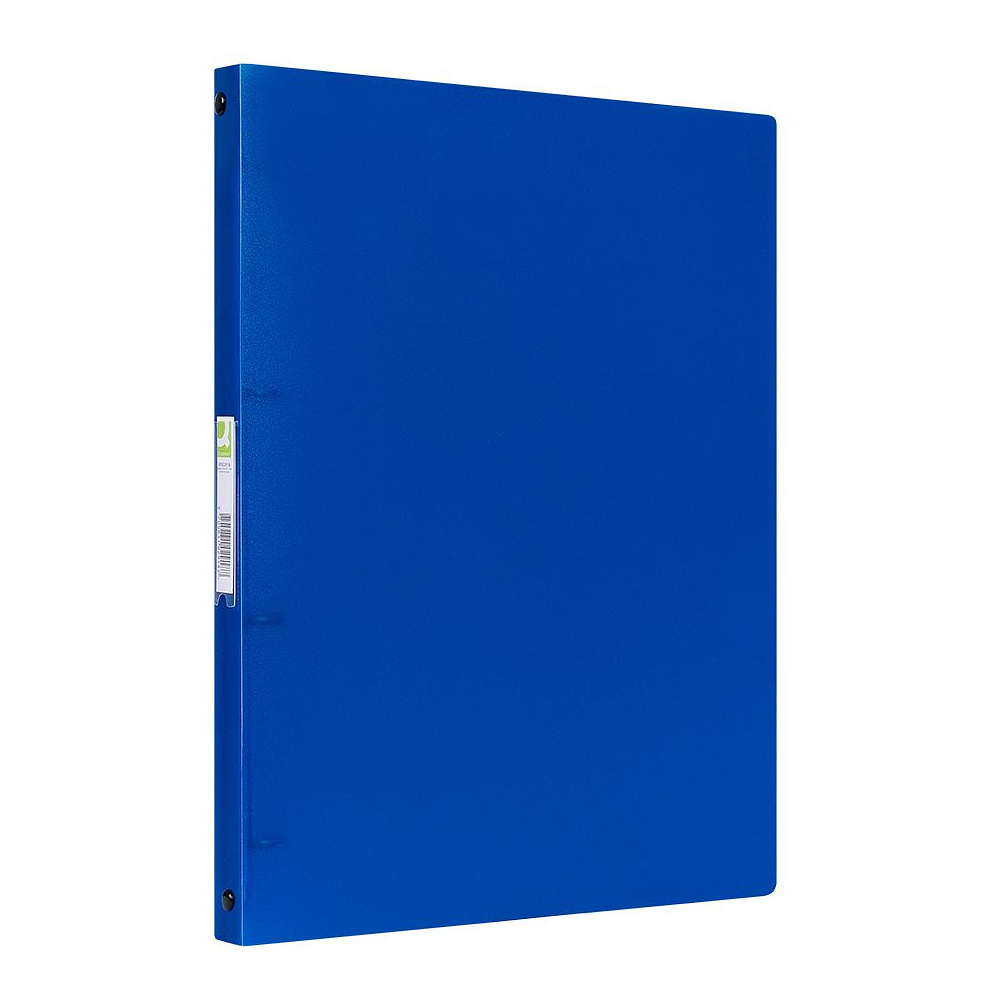 Папка на кольцах "Q-Connect", 4 кольца, синий