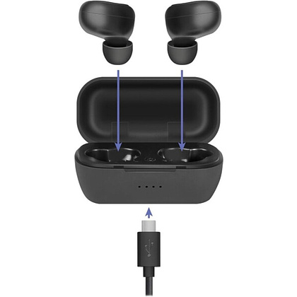Наушники беспроводные Defender "Twins 638", Bluetooth, черный - 4