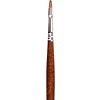Кисть "Escoda Versatil Brush L/H", синтетика, темно-коричневый, плоская, №4 - 2