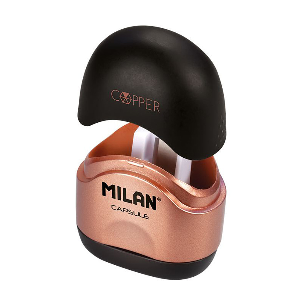 Точилка "Capsule Milan", 1 отверстие, с контейнером
