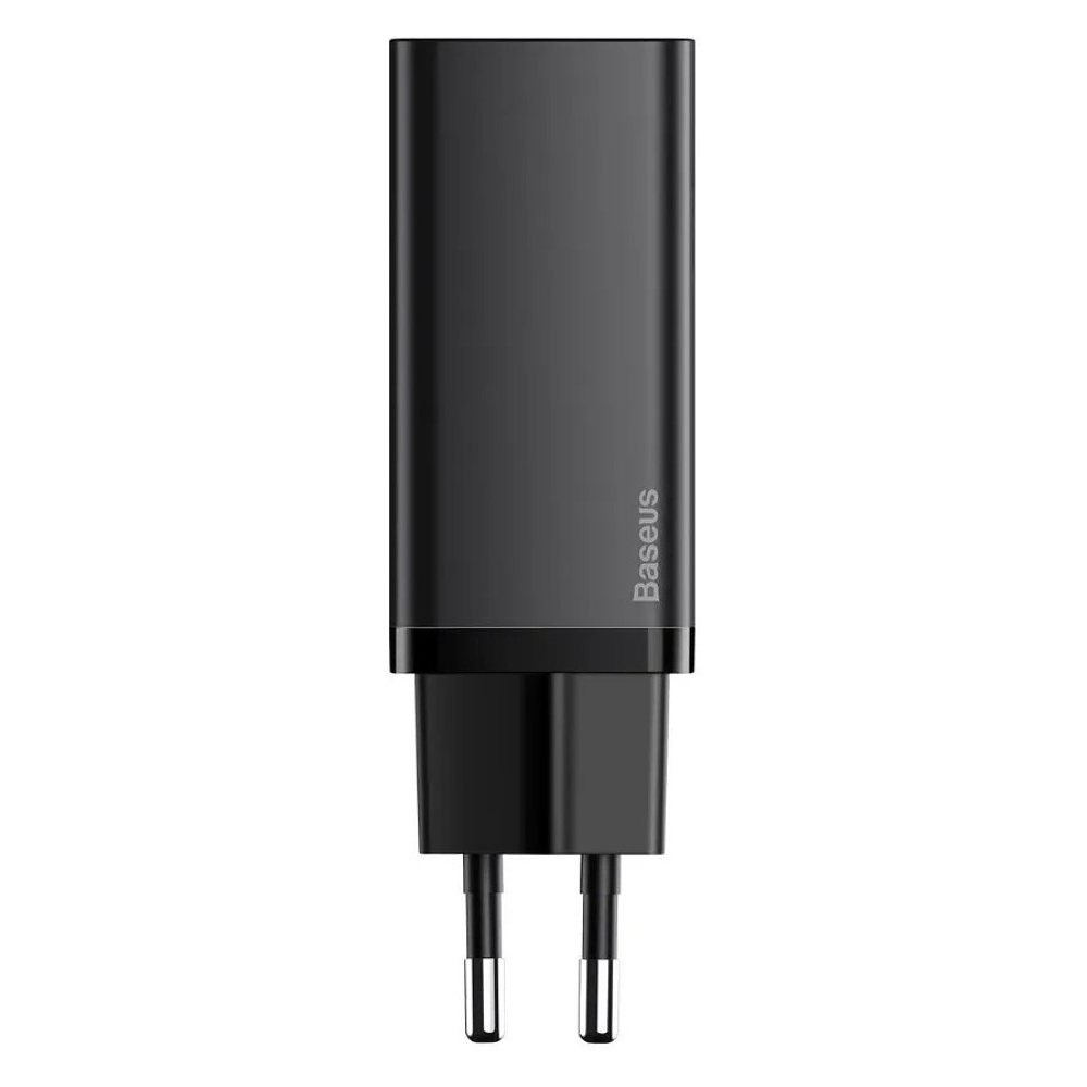 Сетевое зарядное устройство Baseus "CCGAN2L-B01" GaN2 Lite Quick Charger Type-C+USB, черный - 3