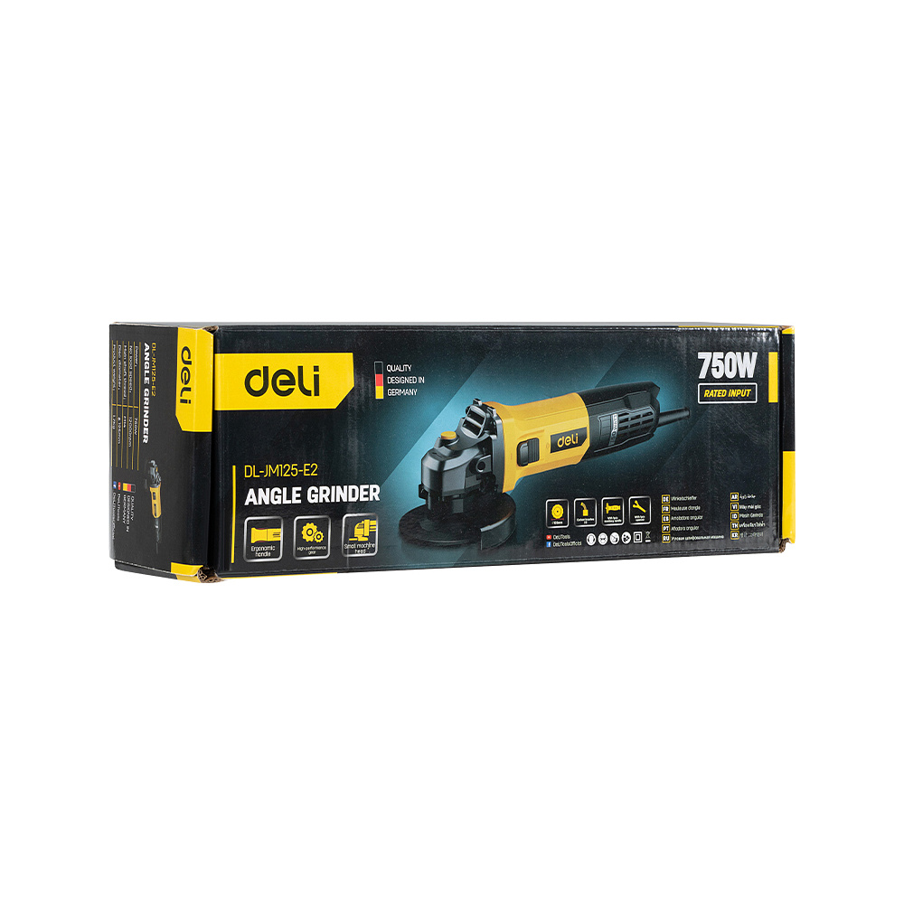 Угловая шлифмашина Deli YS EDL-JM125-E2 750 Вт, 125 мм - 10