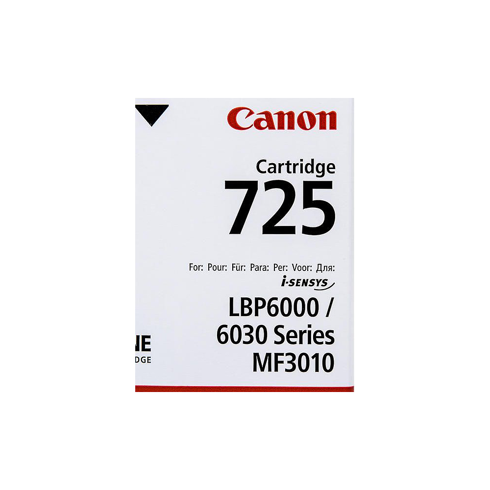 Картридж Canon "725", 1600 стр, черный - 2