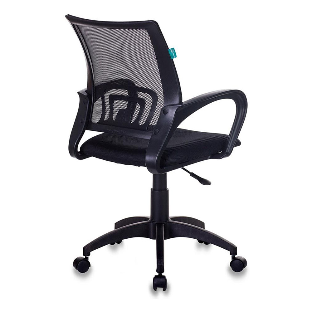 Кресло для персонала "Бюрократ CH-695NLT/BLACK" ткань, пластик, черный - 4