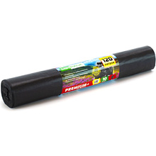 Мешки для мусора "Mirpack Premium+", 40мкм, 120л, 10шт/рулон