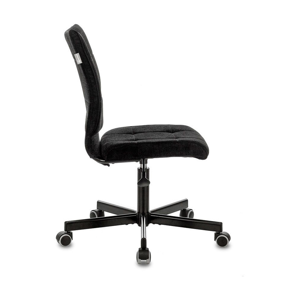 Кресло для персонала "Бюрократ СH-330M/LT-20", ткань, металл, черный - 3