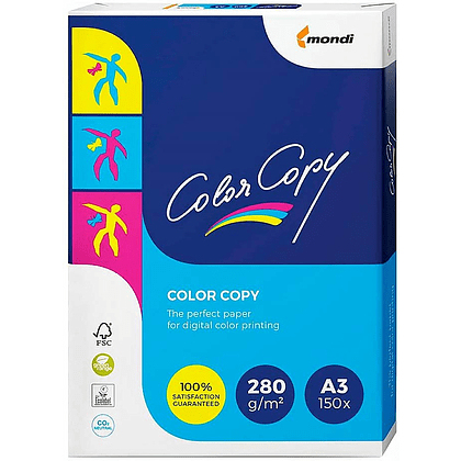 Бумага "Color Copy" A3, 150 листов, 280г/м