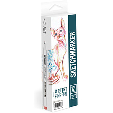 Ручки капиллярные "Sketchmarker. Starter"