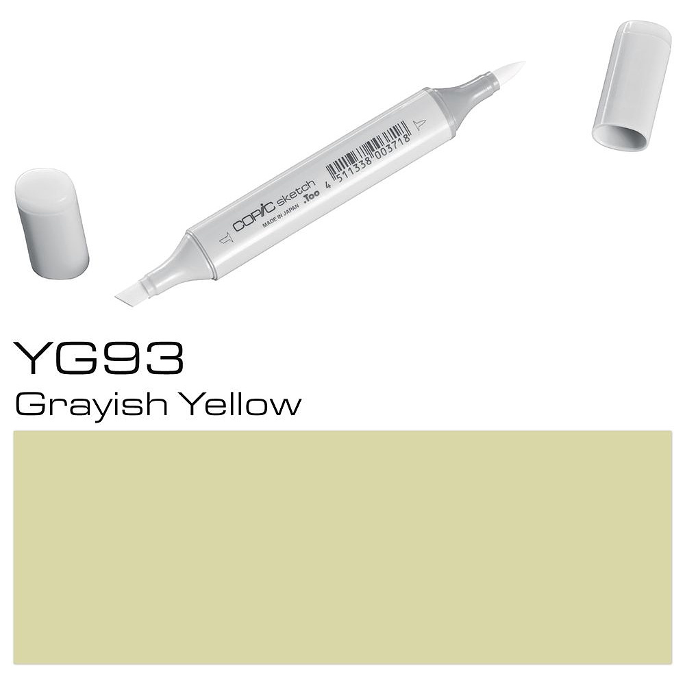 Маркер перманентный "Copic Sketch", YG-93 серовато-желтый