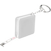 Брелок-рулетка "7305", пластик, металл, 1 м, белый - 2
