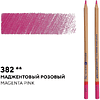 Карандаш цветной "Мастер-класс", 382, маджентовый розовый - 2