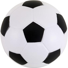 Антистресс "Kick off", белый, черный