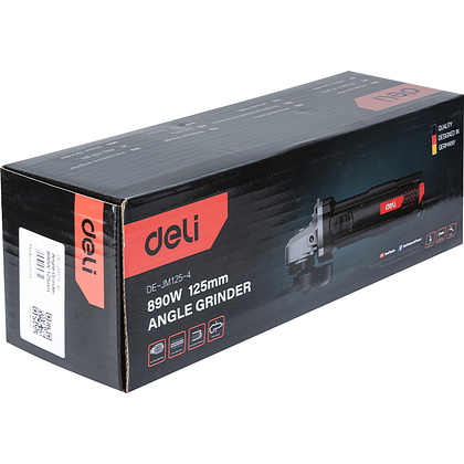 Угловая шлифмашина Deli RS EDE-JM125-4E 890 Вт, 125 мм - 4