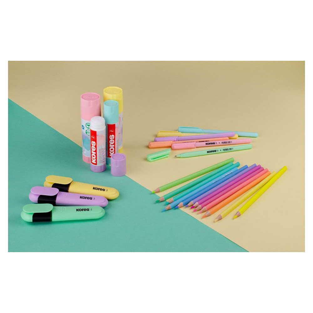 Набор маркеров текстовых "Bright Liner Pastel", 6 шт, ассорти - 4