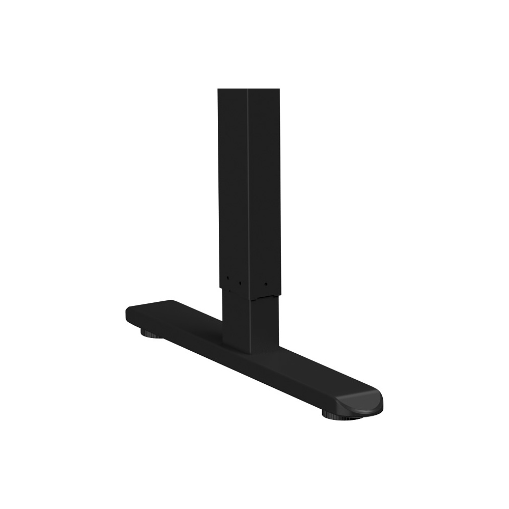 Стол с электроприводом WellDesk Basic 1300x675х18 черный/дуб хантон темный (9191456+9178197) - 5