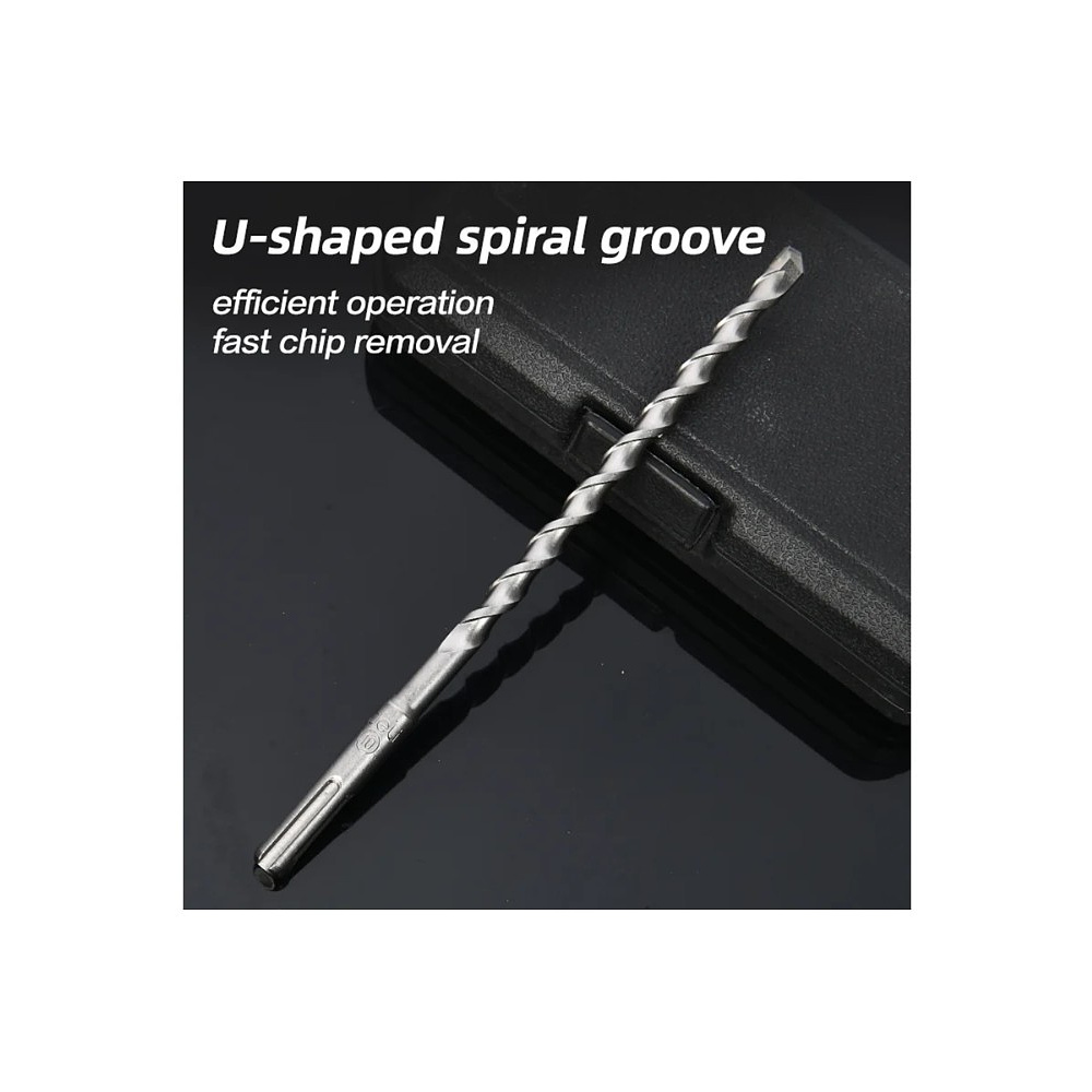 Бур по бетону Deli YS EDH-Y10210, 10x210 мм, SDS-PLUS - 6