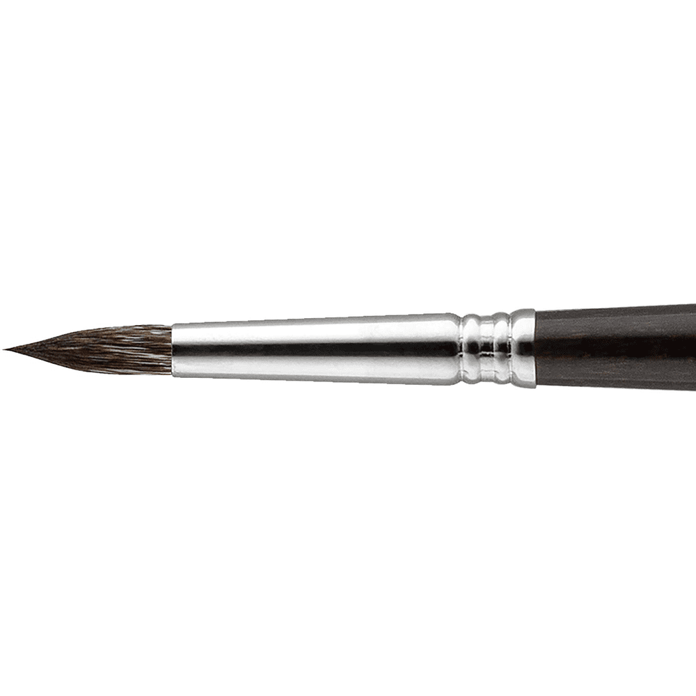 Кисть "Escoda Vintage 4020", синтетика, круглая, №1 - 2