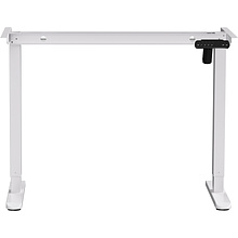 Каркас стола с электроприводом одномоторный AOKE, Well Desk BASIC, белый (AK-LCSM01ST-M60)