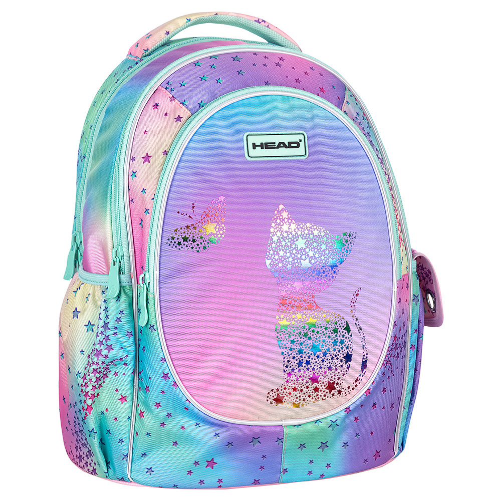 Рюкзак молодежный "Ergo Back kitty ombre", разноцветный