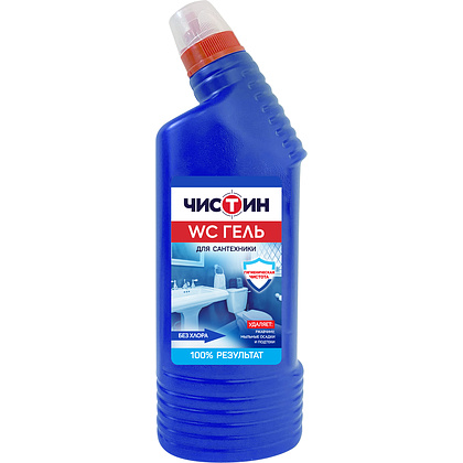 Средство чистящее для сантехники "Чистин Гель", 750 мл, гель
