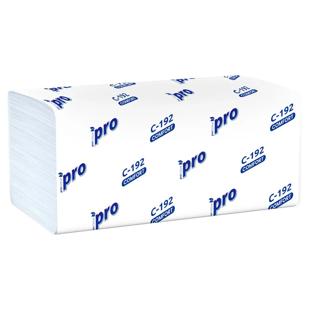 Полотенца бумажные  PROtissue Z - сложение 200 листов, 2 слоя, 100% целлюлоза - 2