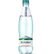 Вода минеральная "Borjomi", газированная, 0.5 л