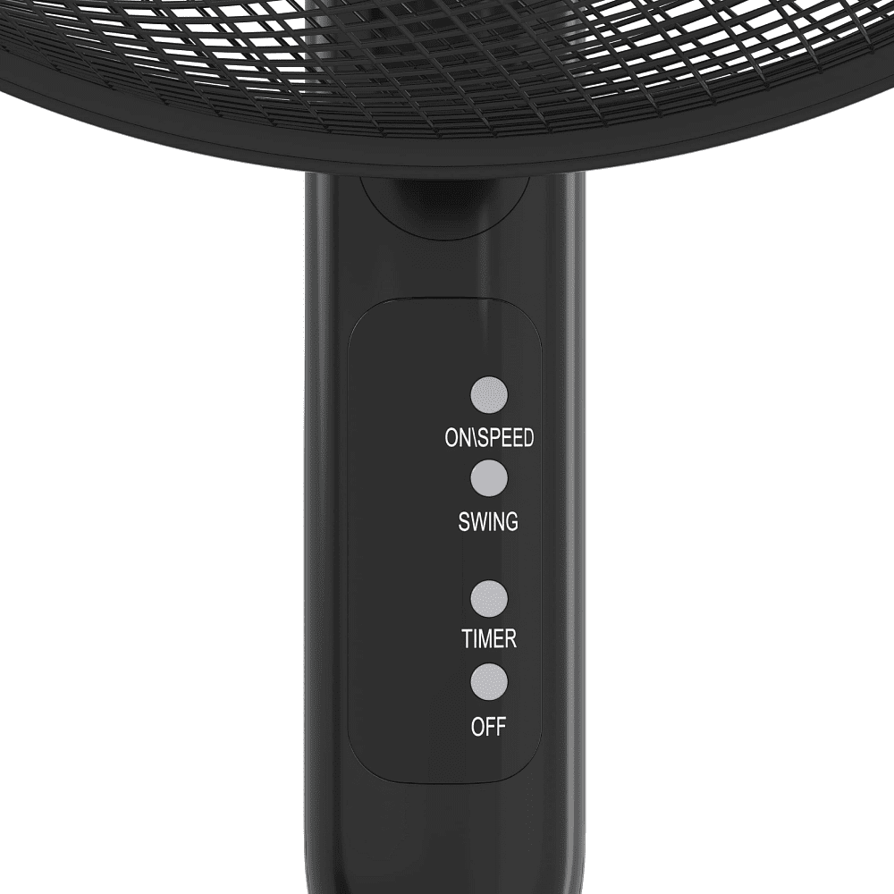 Электровентилятор напольный Оasis "VF-40TMB", черный - 3