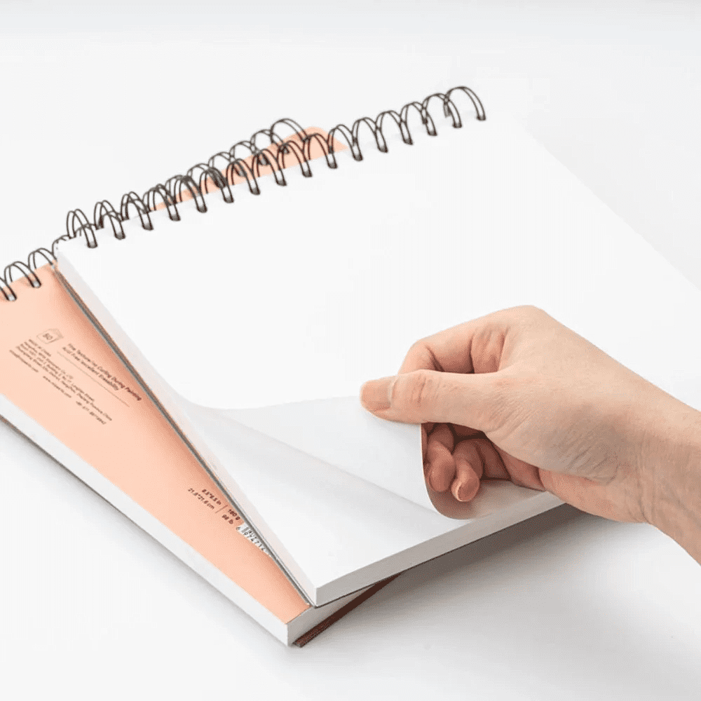 Скетчбук "Himi", 21.6x21.6 см, 160 г/м2, 50 листов, розовый  - 8