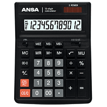 Калькулятор настольный Ansa "AN444S"
