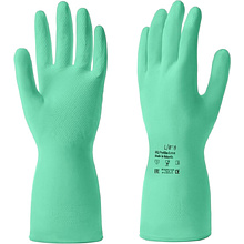 Перчатки латексные HQ Profiline, зеленый