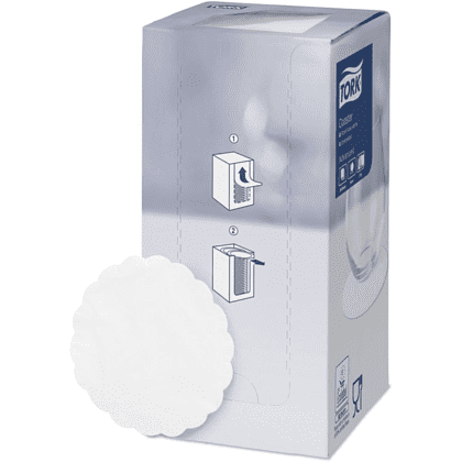 Коастер Tork, 250 шт, белый (474474)