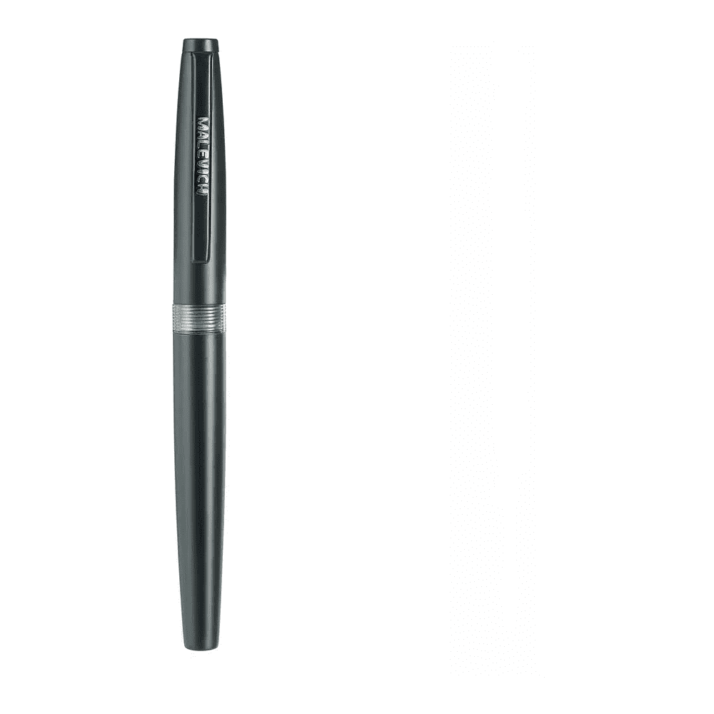 Ручка перьевая EF "Малевичъ", металл, с конвертером, мокрый асфальт