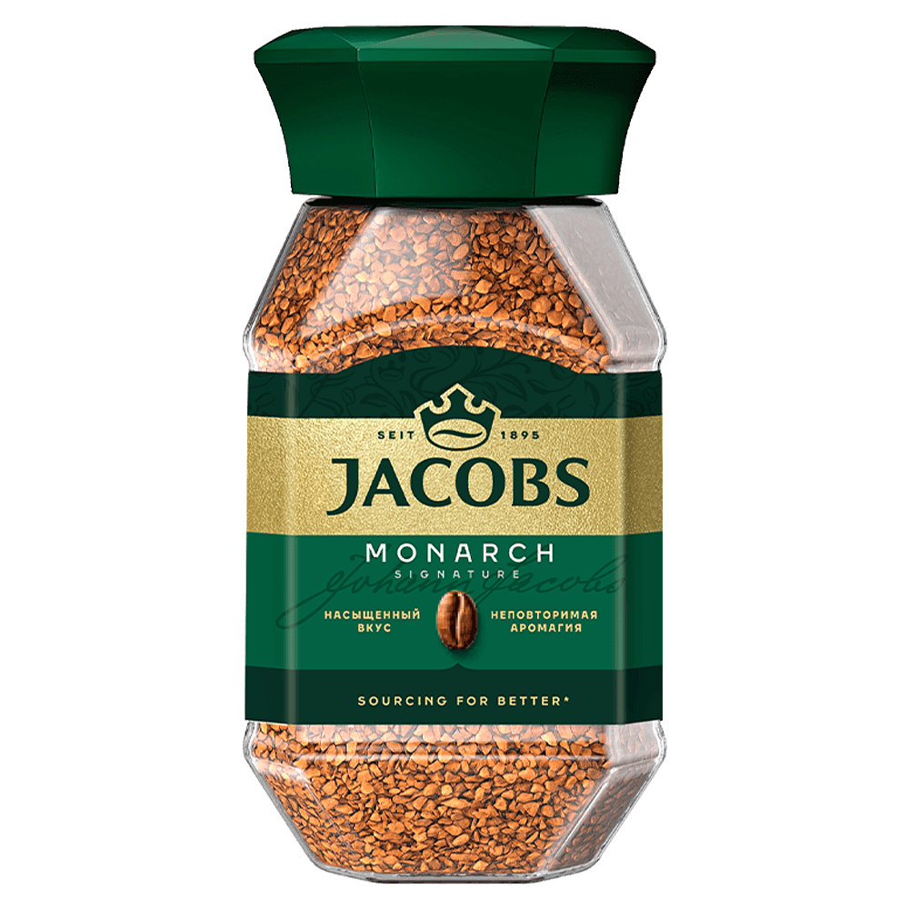 Кофе "Jacobs Monarch", растворимый, 95 г