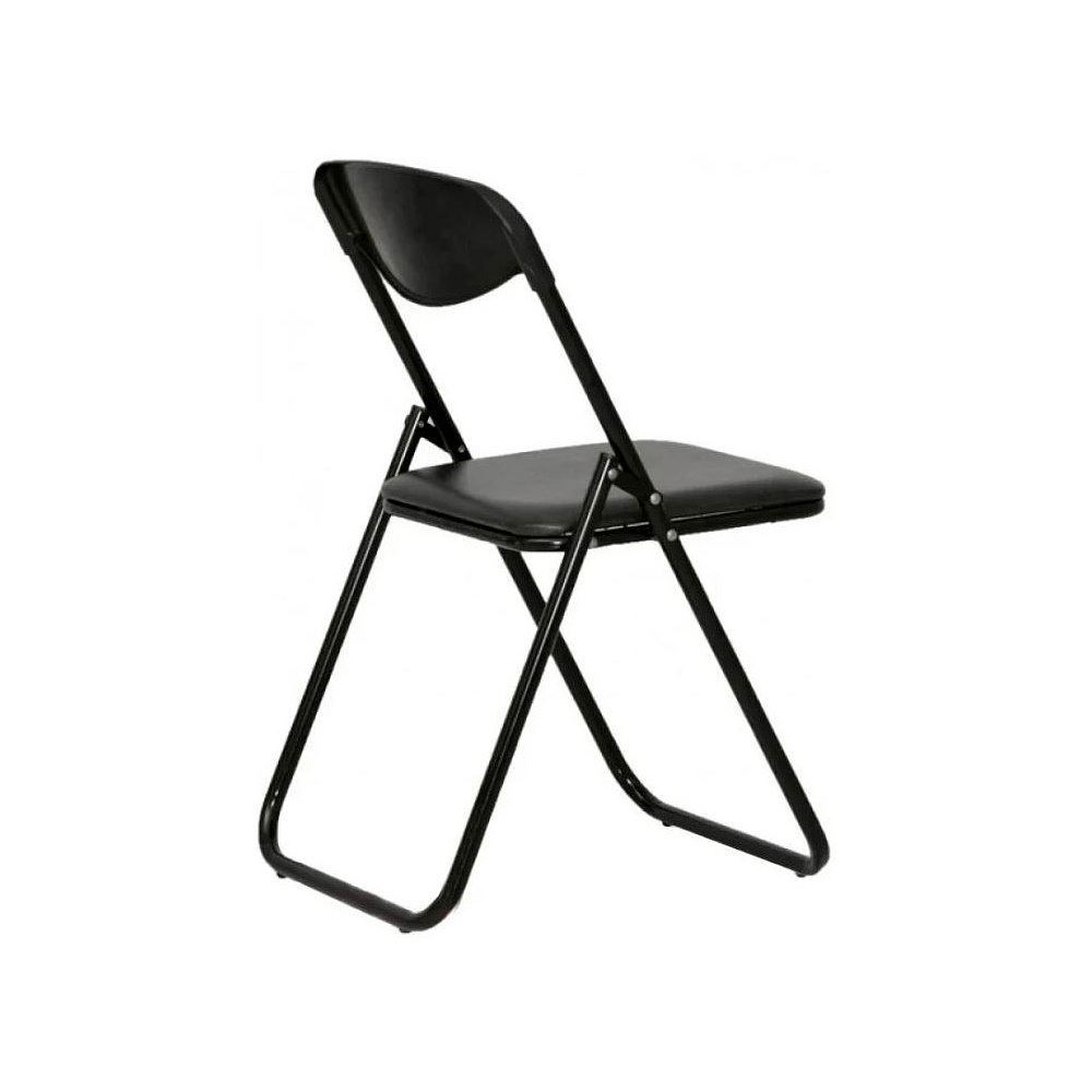 Стул для посетителей JACK BLACK кожзам, черный - 3