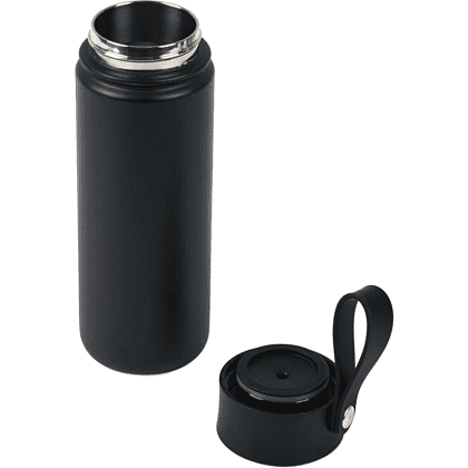 Кружка термическая "01079A", металл, 500 мл, черный - 2