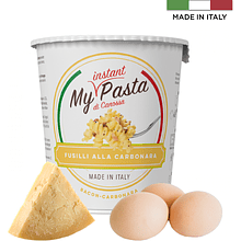 Паста фузилли "My instant pasta" карбонара, 70 г