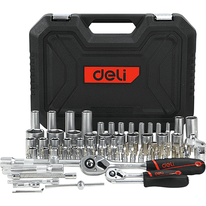 Набор инструмента 1/4", 1/2" Deli RS EDQ44094, 94 предмета - 2